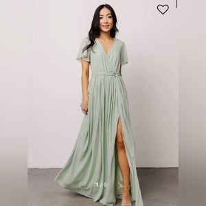Baltic Born Kristina Maxi Dress in Sage size XL